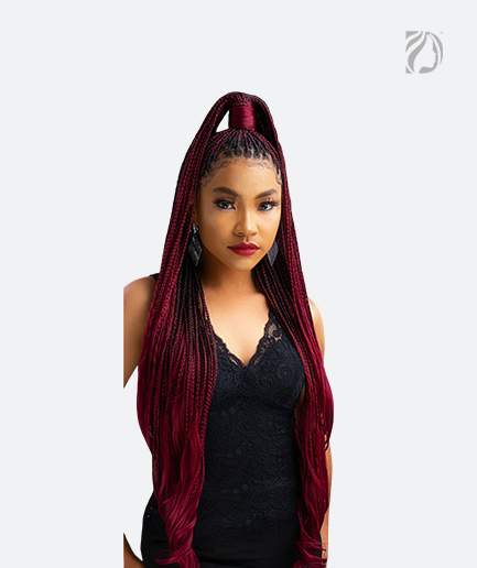 Curly Pony Braid